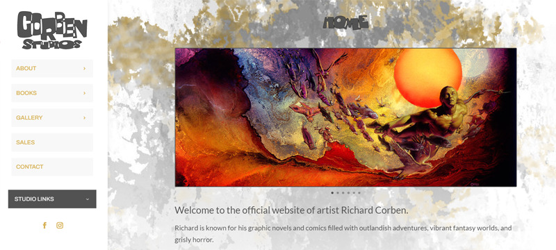 Three Loud Crows - Corben Studios -Artist Richard Corben's official website