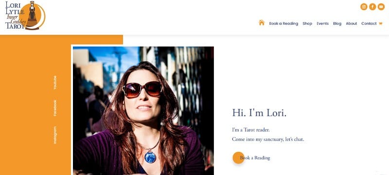 Three Loud Crows - Image of Garrett IT website